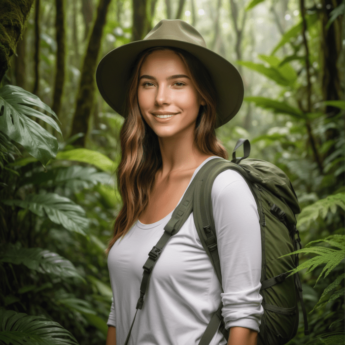 Personalisierte Geschenke mit KI: Bunte Naturkulissen - Naturmotive für Frauen mit künstlicher Intelligenz erstellen - Motiv: Dschungelabenteuer l Ausgefallene Geschenke für Frauen - Geschenkideen für Frauen l Geschenke für Naturliebhaber: Überrasche deine Freundin mit einem personalisierten Naturmotiv! - Personalisierte Geschenke mit Foto