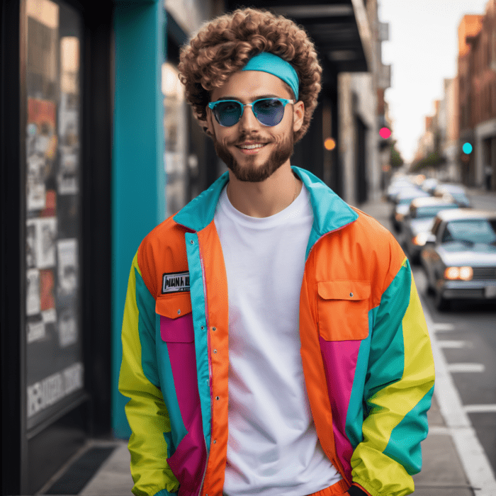 Personalisierte Geschenke mit KI: 60er bis 90er Jahre - nostalgische Motive für Männer mit KI erstellen - Motiv: 80er Jahre l Retro Geschenke für Männer - Geschenkideen für Männer l Ausgefallene Fotogeschenke für deine persönliche Zeitreise durch die 80er Jahre