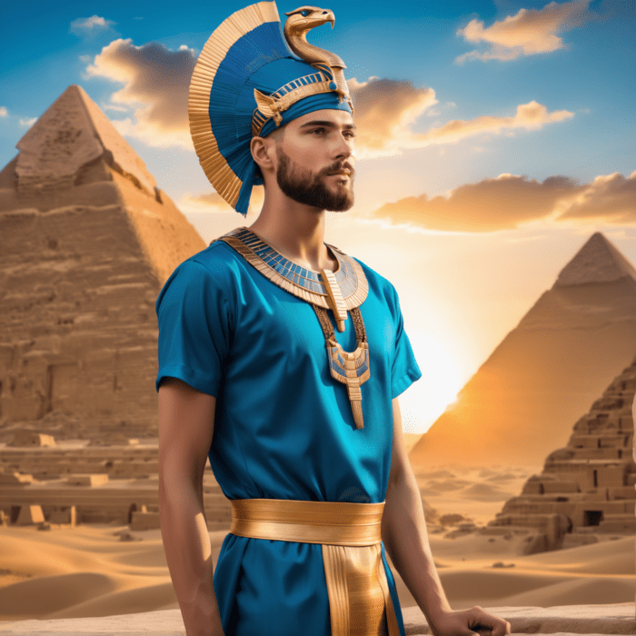 Personalisierte Geschenke mit KI: Geschichte und Mythologie - Geschichtsmotive für Männer mit KI erstellen - Motiv: Pharao l Außergewöhnliche Geschenke für Männer - Geschenkideen für Männer l Ausgefallene Fotogeschenke - Erstelle aus nur 6 Fotos mit künstlicher Intelligenz einzigartige Fotogeschenke, die begeistern!