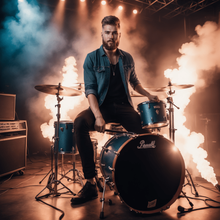 Personalisierte Geschenke mit KI: Musiker - personalisierte Motive für Männer mit KI erstellen - Motiv: Schlagzeuger l Geschenke für Männer - Geschenkideen für Männer l Entfache deine Musikleidenschaft: Besondere Fotogeschenke für Musikliebhaber - Personalisierte Geschenke mit Foto