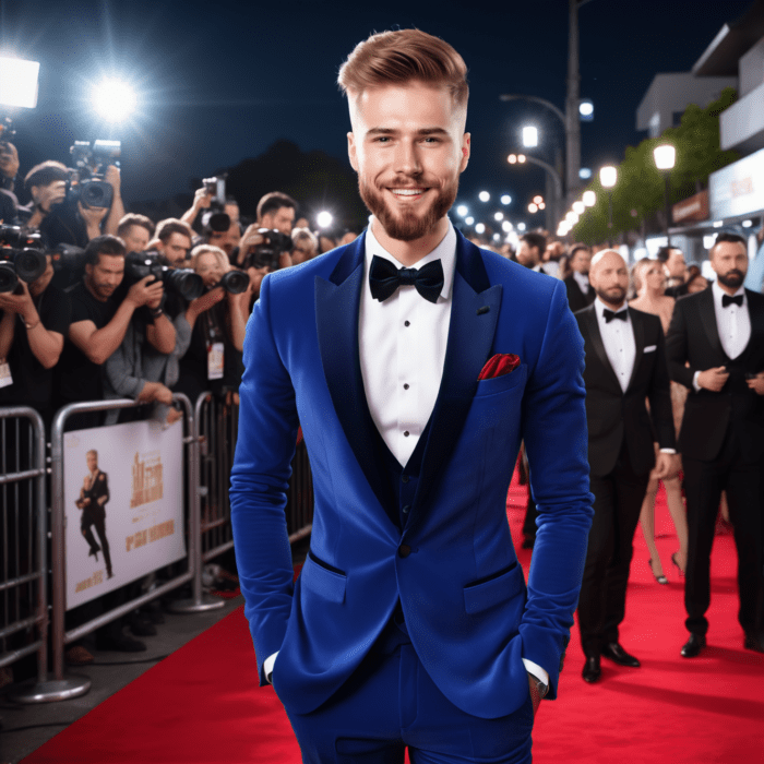 Personalisierte Geschenke mit künstlicher Intelligenz: Traumberufe - personalisierte Motive für Männer mit KI erstellen - Motiv: Filmstar l Besondere Geschenke für Männer - Persönliche Geschenkideen l Fotos mit KI erstellen: personalisierte Geschenke mit Foto