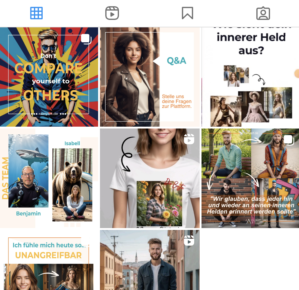 Personalisierte Geschenke mit künstlicher Intelligenz l Persönliche Geschenkideen l Fotos mit KI erstellen: personalisierte Geschenke mit Foto l Einzigartige Geschenke l Feiere die einzigartigen Talente und Leidenschaften deiner Liebsten! l Besondere Fotogeschenke